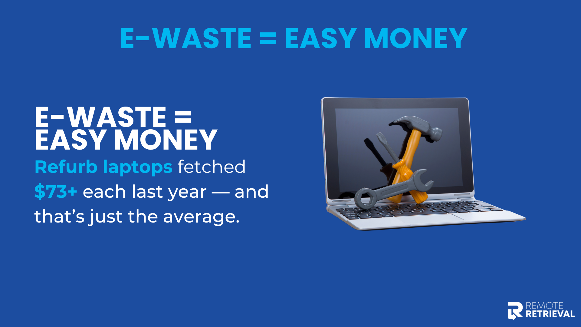 E-Waste = Easy Money
