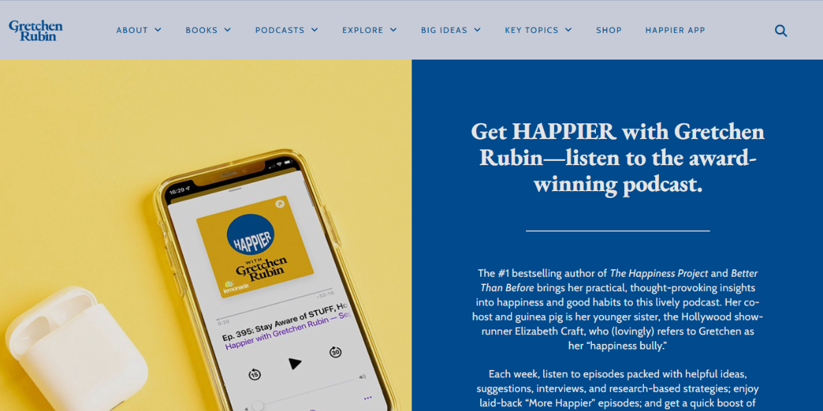 Happier with Gretchen Rubin - Podcast
