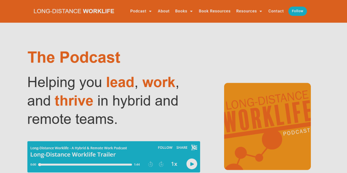 Long Distance Work Life - Podcast