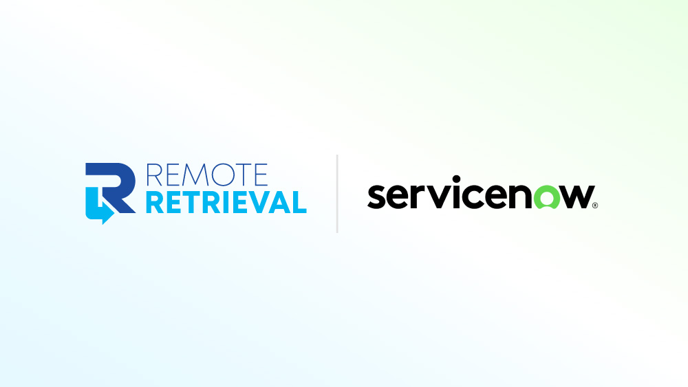 Remote Retrieval App Live on ServiceNow