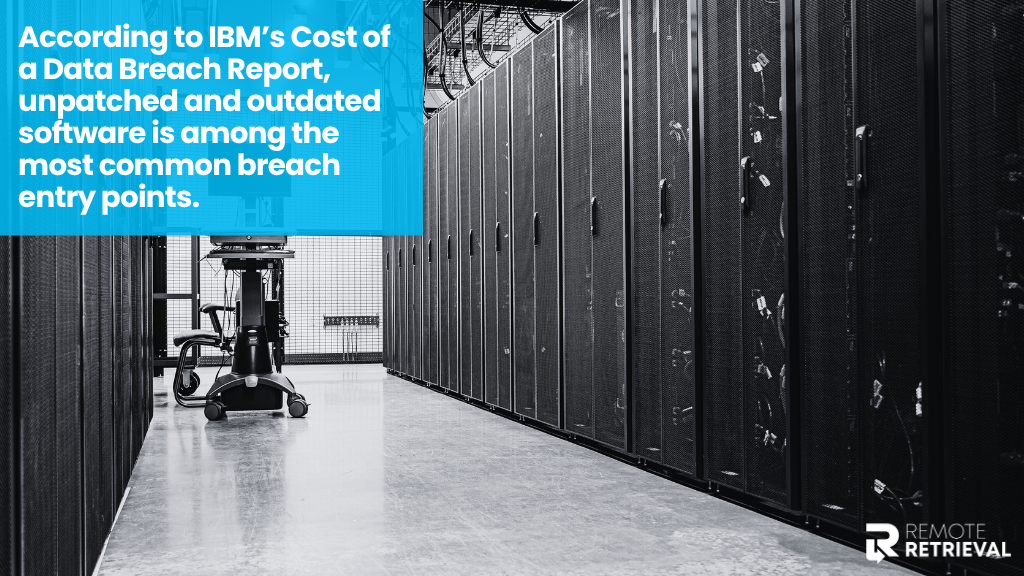 Need for Secure, Up-to-Date Equipment Need for Secure, Up-to-Date Equipment