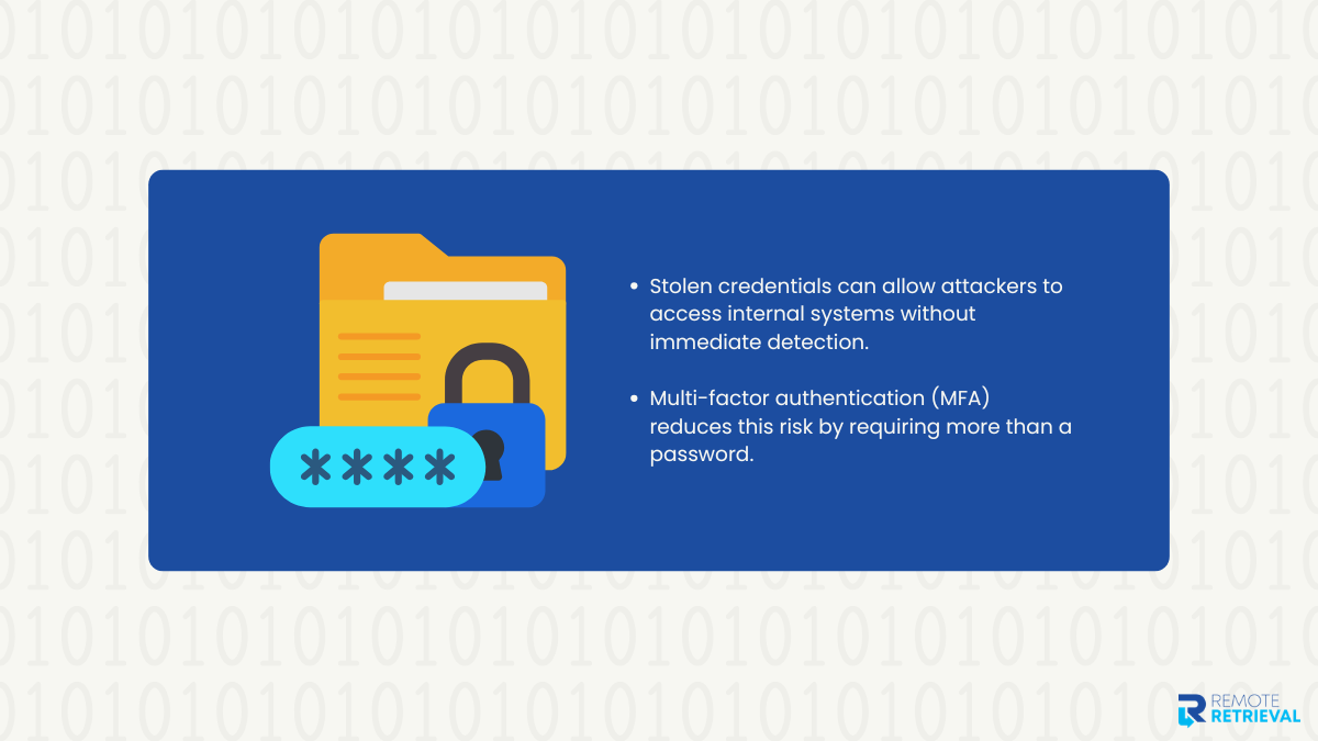 Saved VPN and Login Credentials Become an Entry Point Saved VPN and Login Credentials Become an Entry Point
